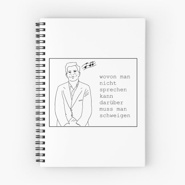 Item preview, Wittgenstein Whistling designed and sold by philosophystuff.