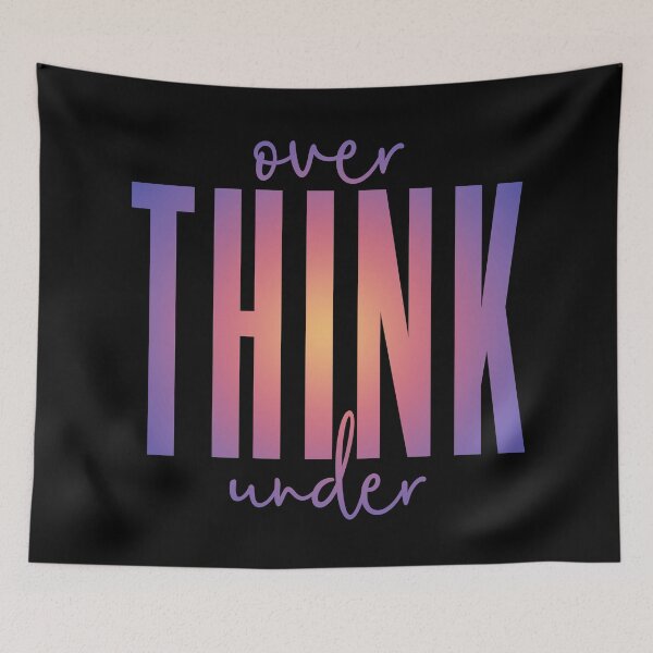 Item preview, Overthink, underthink. v.3 designed and sold by x1brett.