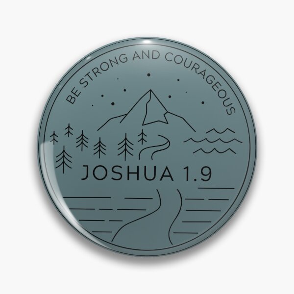 Item preview, Joshua 1:9 - Adventure Blue  designed and sold by Bryee_.