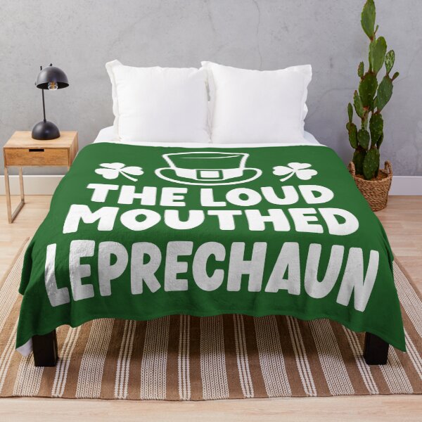 Item preview, The Loud Mouthed Leprechaun designed and sold by PaulSDesign.