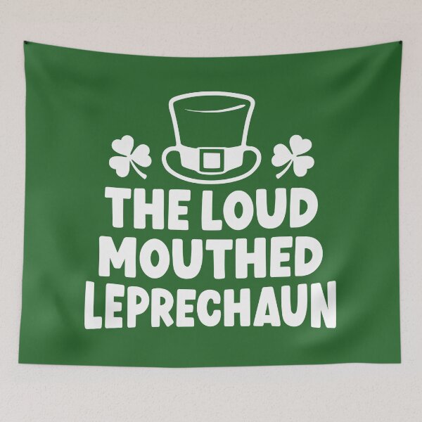 Item preview, The Loud Mouthed Leprechaun designed and sold by PaulSDesign.