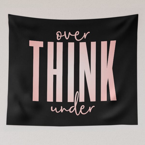 Item preview, Overthink, underthink. v.4 designed and sold by x1brett.