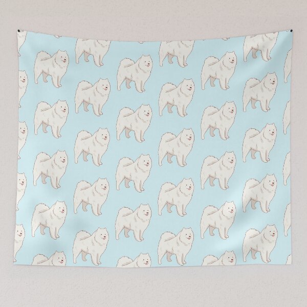 Item preview, Samoyed dog drawing  designed and sold by Mayarart.