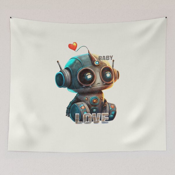 Item preview, Robot Love: Baby Love designed and sold by DieselElkins.