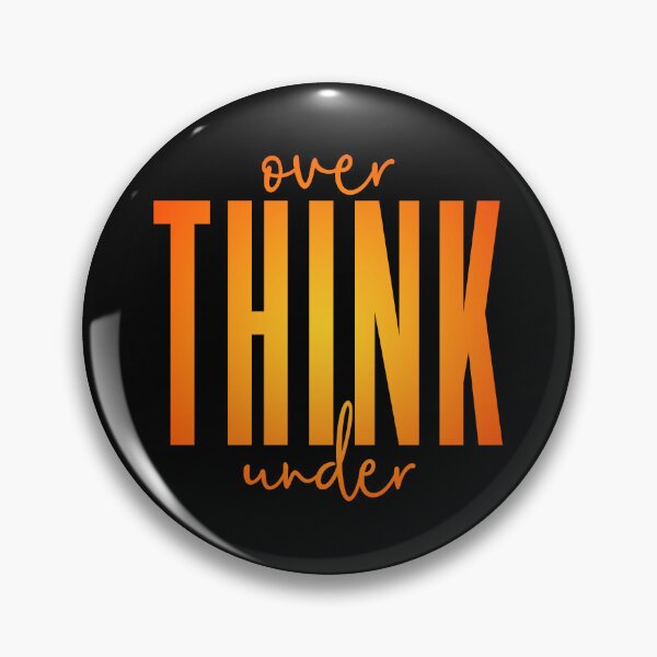Item preview, Overthink, underthink. v.5 designed and sold by x1brett.