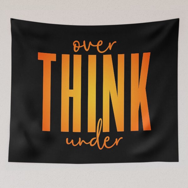 Item preview, Overthink, underthink. v.5 designed and sold by x1brett.