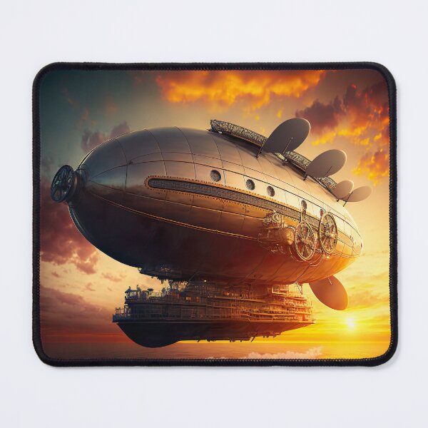 Item preview, Steampunk Airship - Victorian Era Sci Fi designed and sold by Styrman.