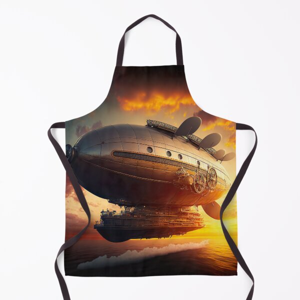 Item preview, Steampunk Airship - Victorian Era Sci Fi designed and sold by Styrman.