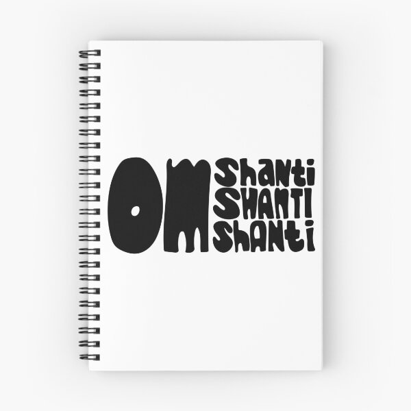 Item preview, Om Shanti Shanti Shanti designed and sold by wordznart.