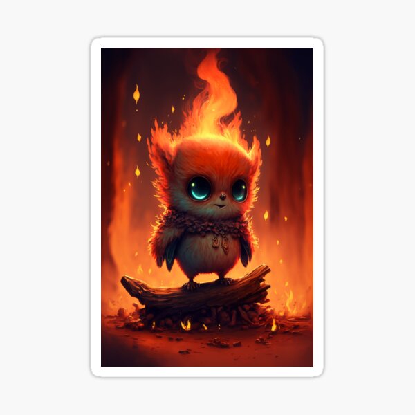 Item preview, The 4 elements - Fire 3 designed and sold by AB9-Designs.