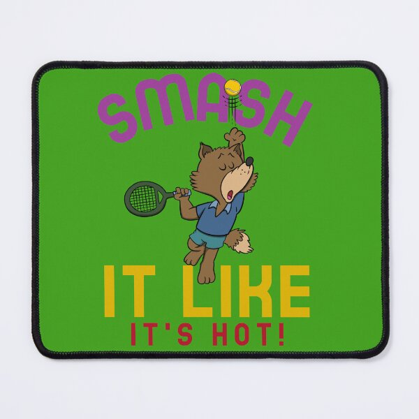 Item preview, Smash it like it's hot : funny animal plays tennis designed and sold by ImaginarStore.