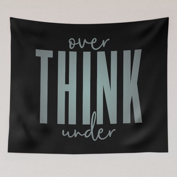 Item preview, Overthink, underthink. v.6 designed and sold by x1brett.
