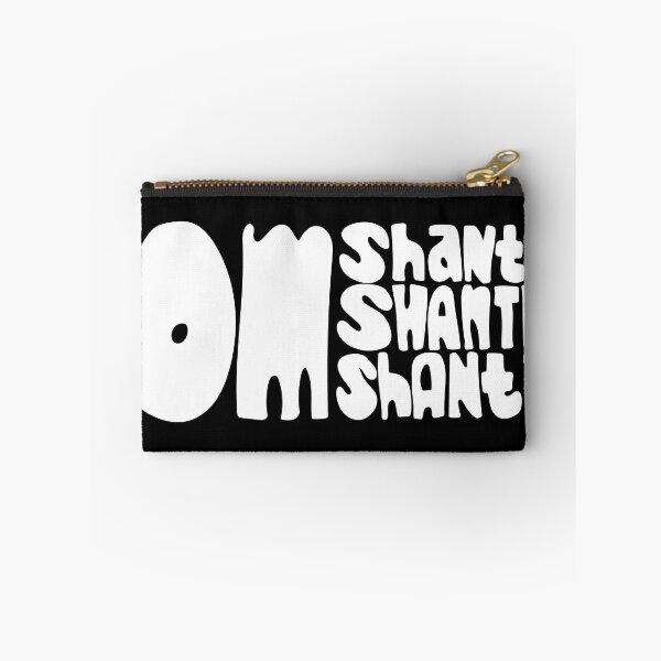 Item preview, Om Shanti Shanti Shanti White designed and sold by wordznart.