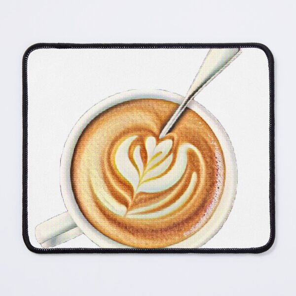 Item preview, cafe latte, cute latte art <3 coffee love! designed and sold by Woodchucky.