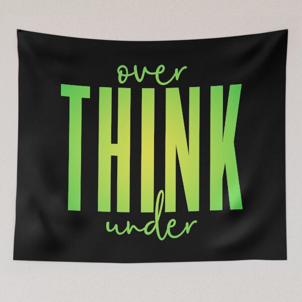 Item preview, Overthink, underthink. v.7 designed and sold by x1brett.