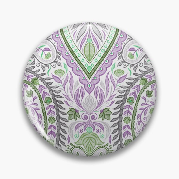 Item preview, Garden Paisley Patterns -  White Background designed and sold by SemDesigns1.