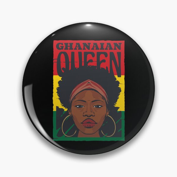 Item preview, Ghanaian Queen Flag Of Ghana Art designed and sold by MrEddie10.