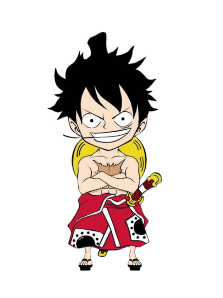 Chibi Wano Luffy | Greeting Card