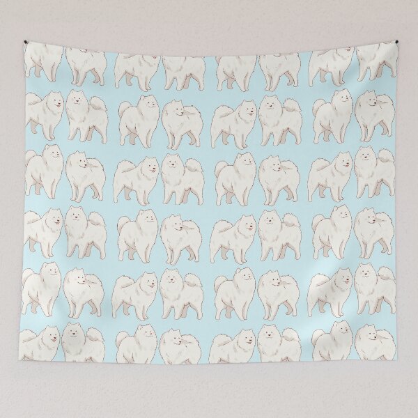 Item preview, Samoyed art designed and sold by Mayarart.