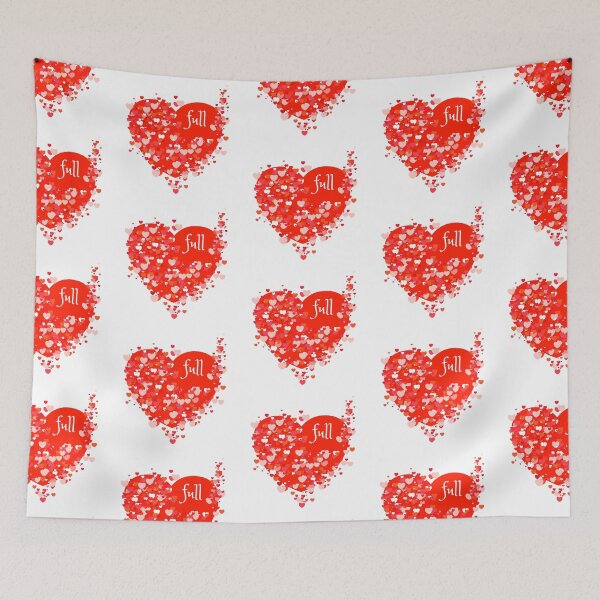 Item preview, Full of Love - Red Heart Design designed and sold by CreativNode.