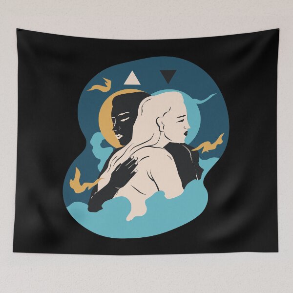 Aperçu de l'œuvre Horoscope Gémeaux créée et vendue par MansurovDesign.