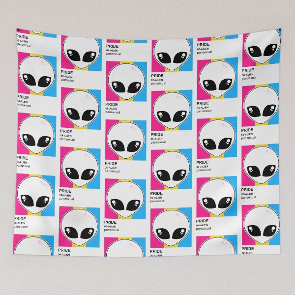 Item preview, Pride Alien Pansexual designed and sold by sasyall.