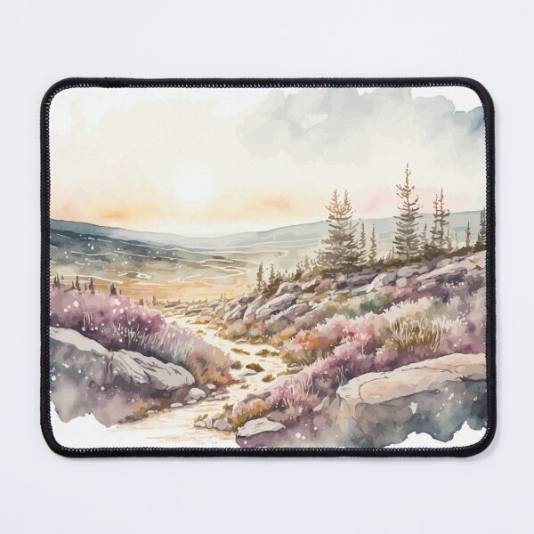 Item preview, Dolly Sods Water Color Landscape designed and sold by TheSilverString.
