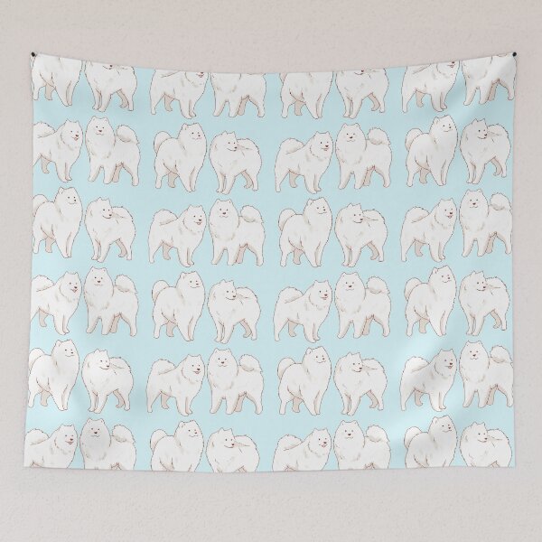 Item preview, Cute Samoyed art designed and sold by Mayarart.