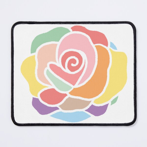 Item preview, Rainbow rose flower cartoon  designed and sold by T. Jinmy.