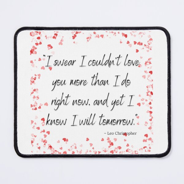 Item preview, Love quote, valentines quote designed and sold by RedNeo.