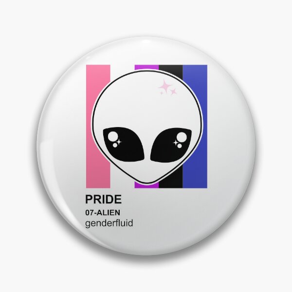 Item preview, Pride Alien Genderfluid designed and sold by sasyall.