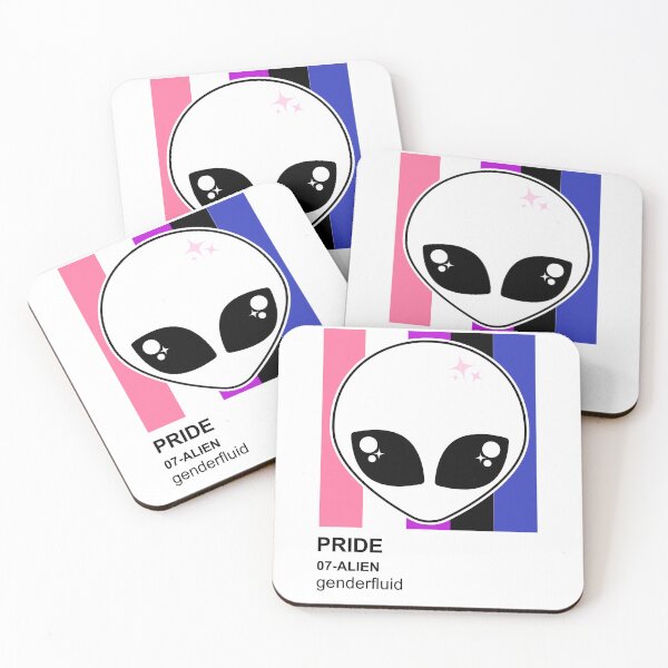 Item preview, Pride Alien Genderfluid designed and sold by sasyall.