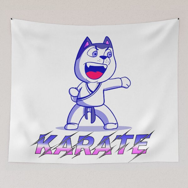 Item preview, DOG KNOWS KARATE designed and sold by Art-RAY.