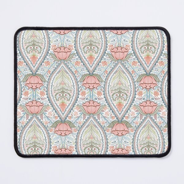 Item preview, Garden Flowers and Paisley Patterns - White Background designed and sold by SemDesigns1.
