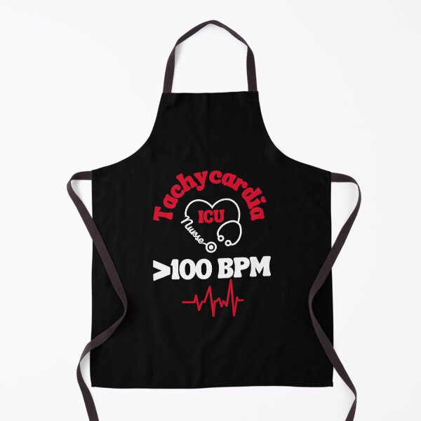 Item preview, Funny Tachycardia ICU Nurse Heartbeat More Than 100 Beats Per Minute designed and sold by EileenTheArt.