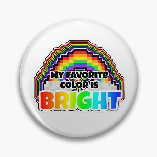 Item preview, My Favorite Color is BRIGHT (US spelling) designed and sold by Hamilton is Beautiful.