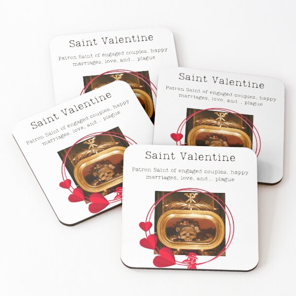 Item preview, Saint Valentine: Patron Saint of Plague designed and sold by marnificus.
