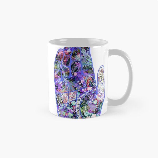 Item preview, Flower Hand Palmistry designed and sold by WestIndigo.