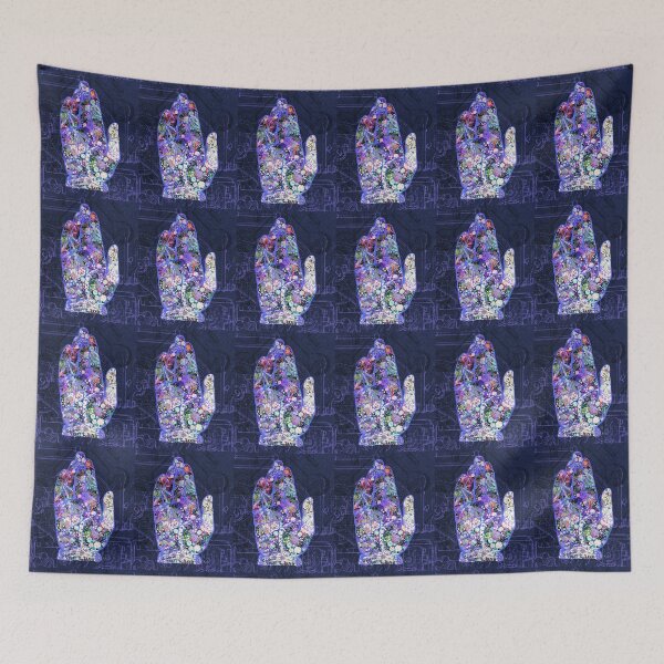 Item preview, Flower Hand Palmistry designed and sold by WestIndigo.