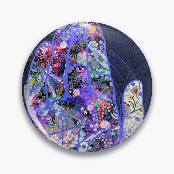 Item preview, Flower Hand Palmistry designed and sold by WestIndigo.