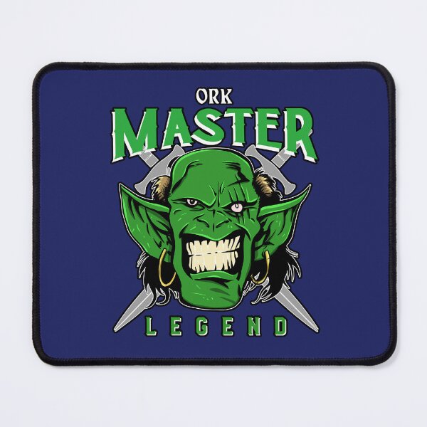 Artikelvorschau, Ork-Meister-Legende: Leg dich nicht mit Krieger-Orks an entworfen und verkauft von ImaginarStore.