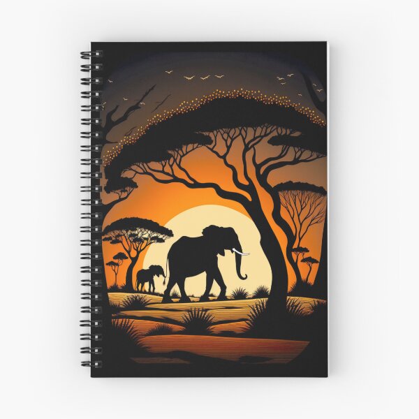 Item preview, Africa Savanna Elephant Love African Safari Vacation Souvenir designed and sold by JackCurtis1991.