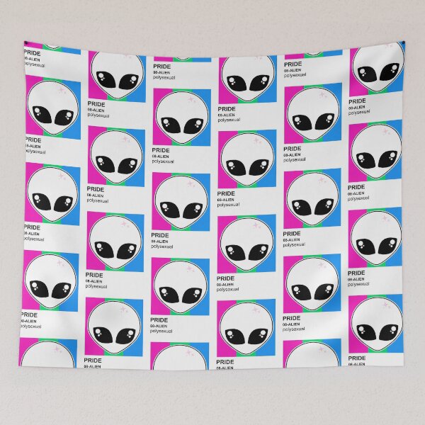 Item preview, Pride Alien Polysexual designed and sold by sasyall.