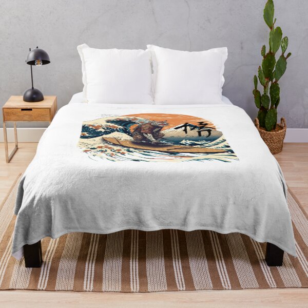 Item preview, Ukiyo-e Surfing Tiger Lover Gift designed and sold by chrstnslts.