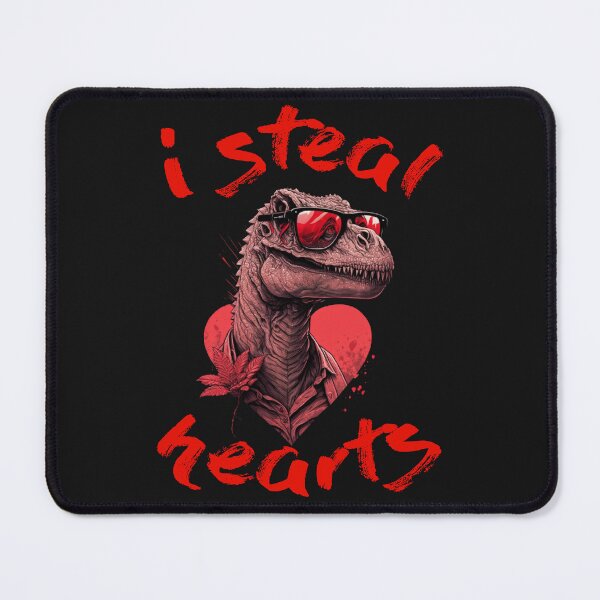 Item preview,  I Steal Hearts Trex Dino Valentines Day T-Shirt designed and sold by wilrsnow.
