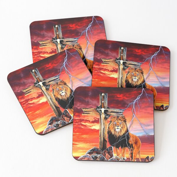 Item preview, Power of the Cross (Lion of Judah) designed and sold by Tripp Art Studio.