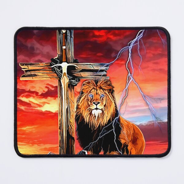 Item preview, Power of the Cross (Lion of Judah) designed and sold by Tripp Art Studio.