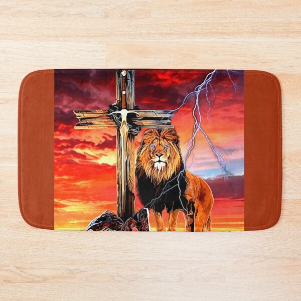 Item preview, Power of the Cross (Lion of Judah) designed and sold by Tripp Art Studio.