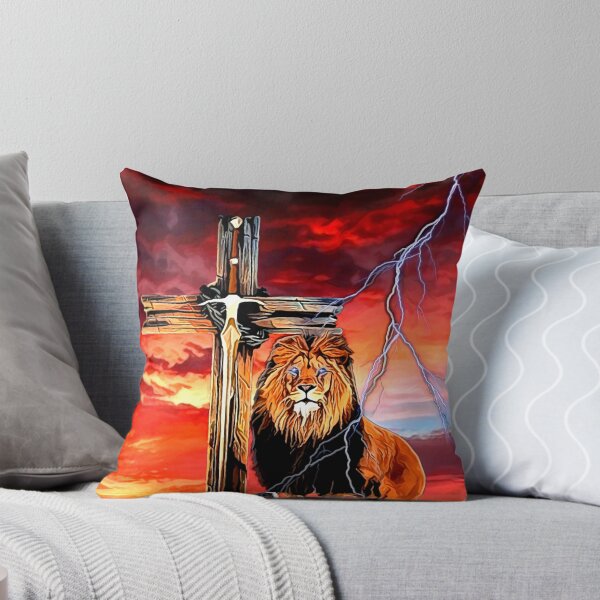 Item preview, Power of the Cross (Lion of Judah) designed and sold by Tripp Art Studio.