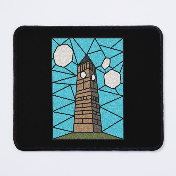 Item preview, cornell clock tower stained glass  designed and sold by timetomoveup.